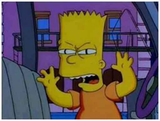 😯 Стикер «Simpsons-Memes-2» для Telegram