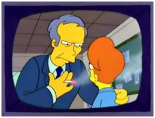 👇 Стикер «Simpsons-Memes-2» для Telegram