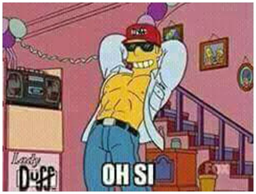 😏 Стикер «Simpsons-Memes-2» для Telegram