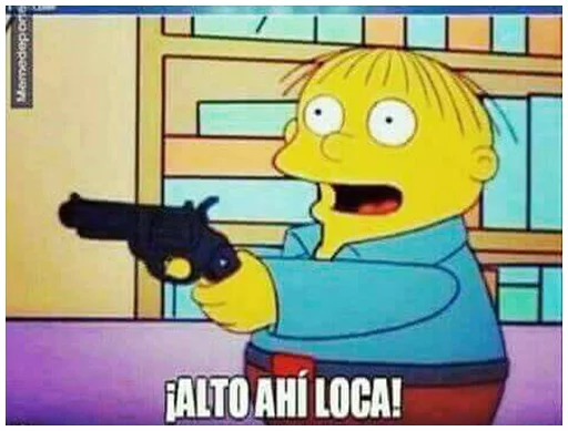 🔫 Стикер «Simpsons-Memes-2» для Telegram