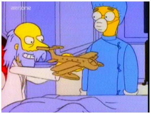 ✈ Стикер «Simpsons-Memes-2» для Telegram