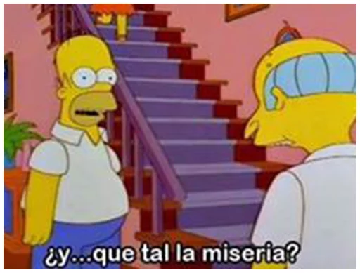 〽️ Стикер «Simpsons-Memes-2» для Telegram