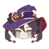 🙃 Эмодзи «Mona Genshin» для Telegram
