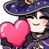 ❤️ Эмодзи «Mona Genshin» для Telegram