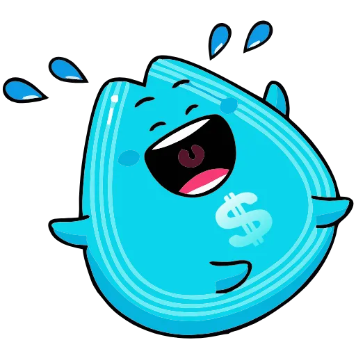🤣 Эмодзи «Money Rain» для Telegram