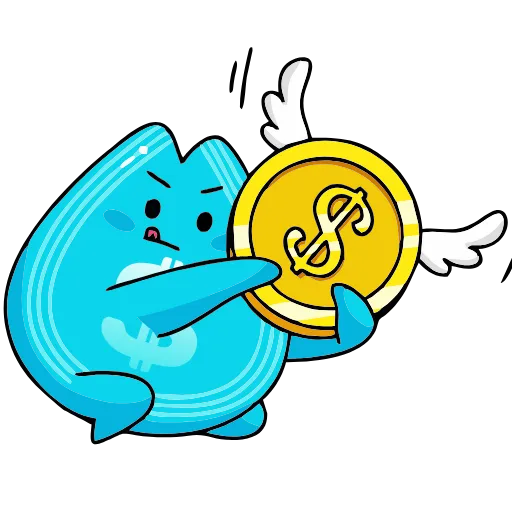 💸 Эмодзи «Money Rain» для Telegram