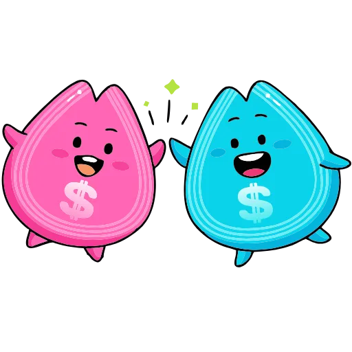 🙌 Эмодзи «Money Rain» для Telegram