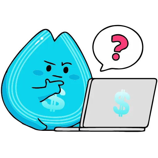 🤔 Эмодзи «Money Rain» для Telegram