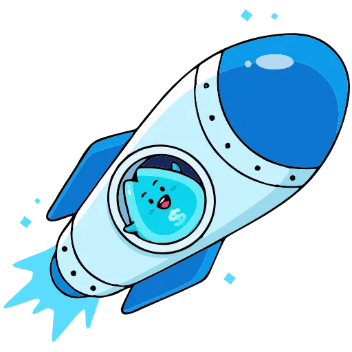 Стикерпак Money Rain для Telegram