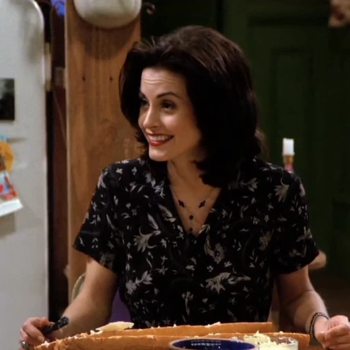 👚 Стикер «Courteney Cox» для Telegram