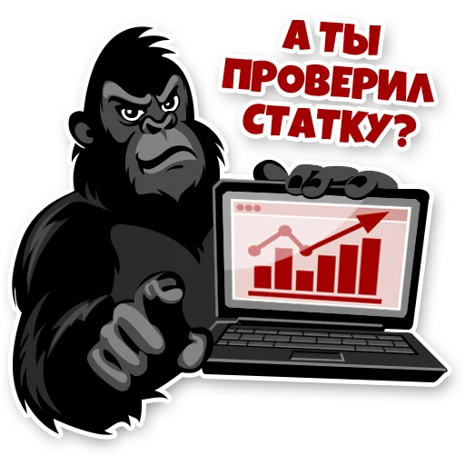 Стикерпак 12Monkiss для Telegram — скачать