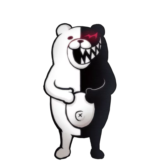Стикерпак Monokuma Danganronpa stickers для Telegram — скачать