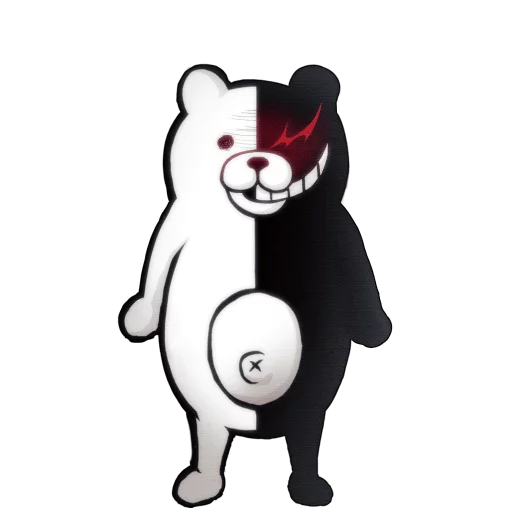 😋 Стикер «Monokuma Danganronpa stickers» для Telegram