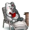 🤩 Эмодзи «Monokuma» для Telegram