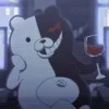 🤩 Эмодзи «Monokuma» для Telegram