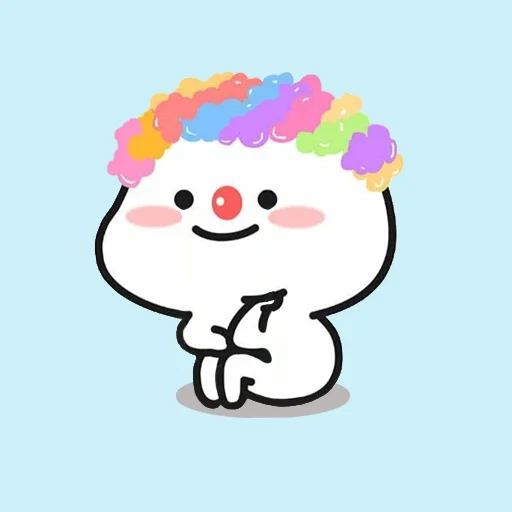 🤡 Стикер «Qu» для Telegram