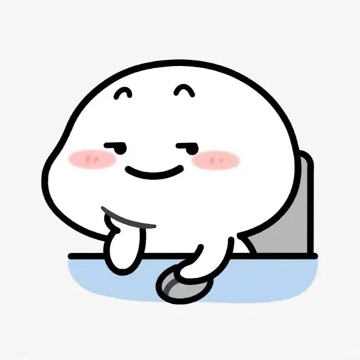 🖥️ Стикер «Qu» для Telegram
