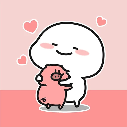 👩‍❤️‍👨 Стикер «Qu» для Telegram