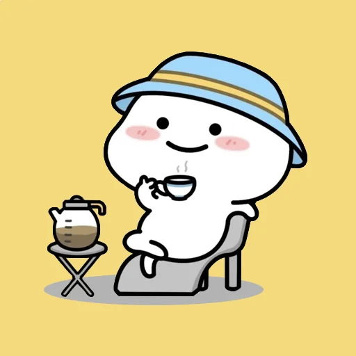 ☕ Стикер «Qu» для Telegram