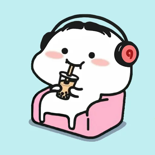 🎧 Стикер «Qu» для Telegram