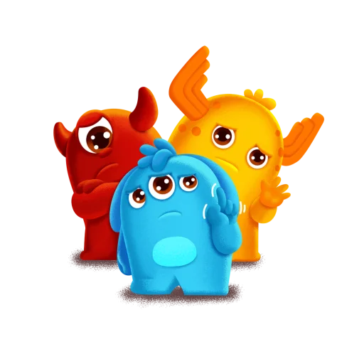 🤫 Стикер «Monster Box» для Telegram