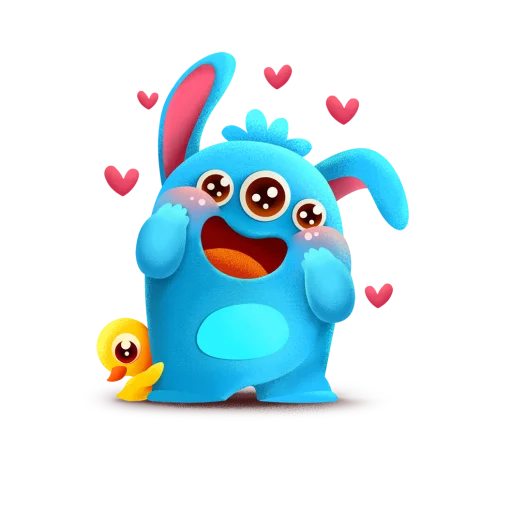 🥰 Стикер «Monster Box» для Telegram