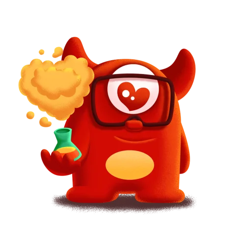 😘 Стикер «Monster Box» для Telegram