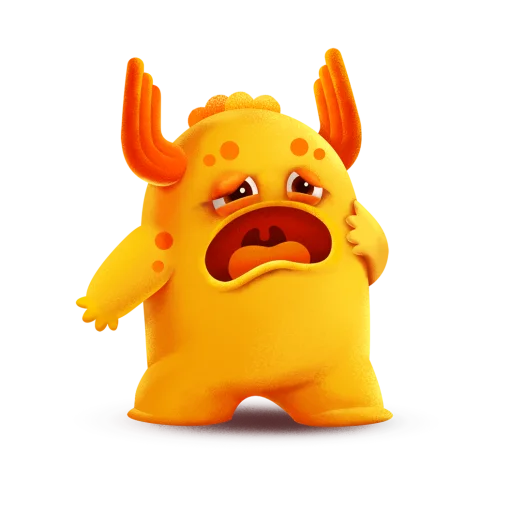 😧 Стикер «Monster Box» для Telegram