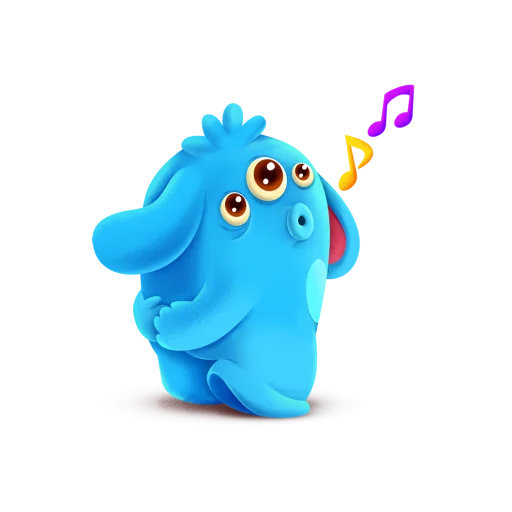 😚 Стикер «Monster Box» для Telegram