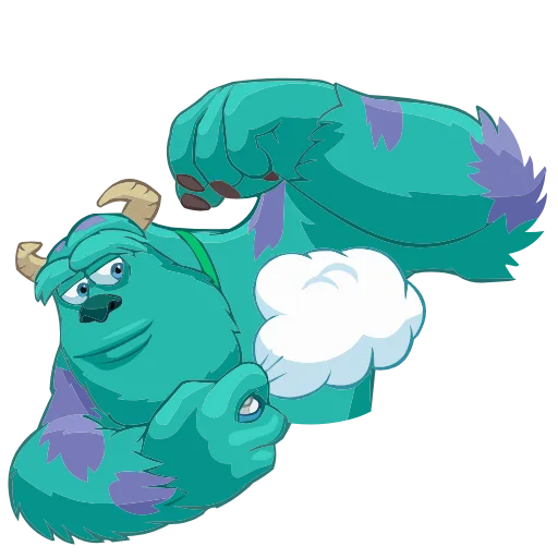 💅 Эмодзи «Monsters Inc.» для Telegram
