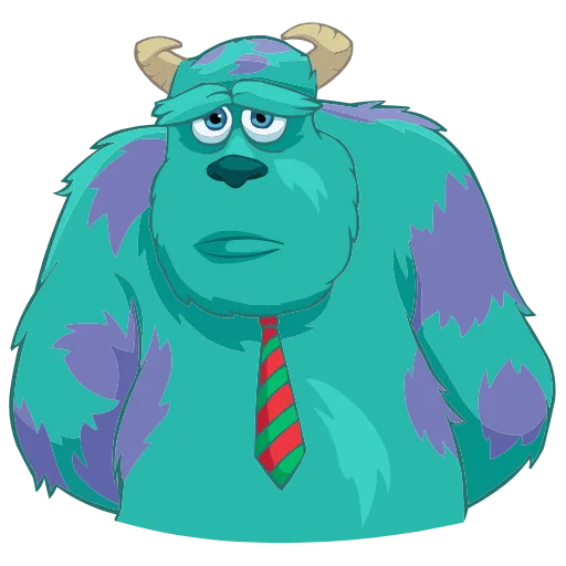 😔 Эмодзи «Monsters Inc.» для Telegram