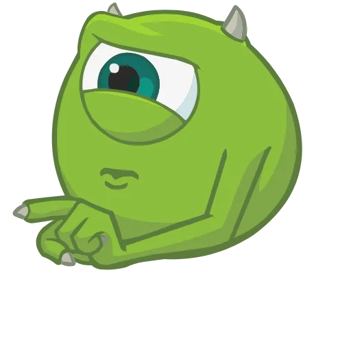 🫵 Эмодзи «Monsters Inc.» для Telegram