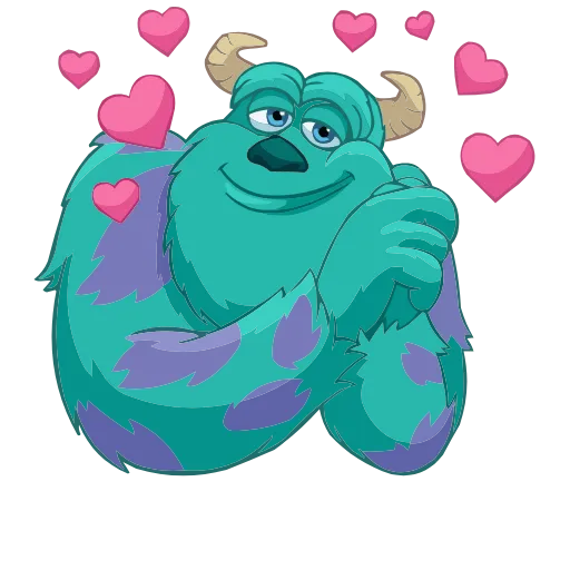 🥰 Эмодзи «Monsters Inc.» для Telegram