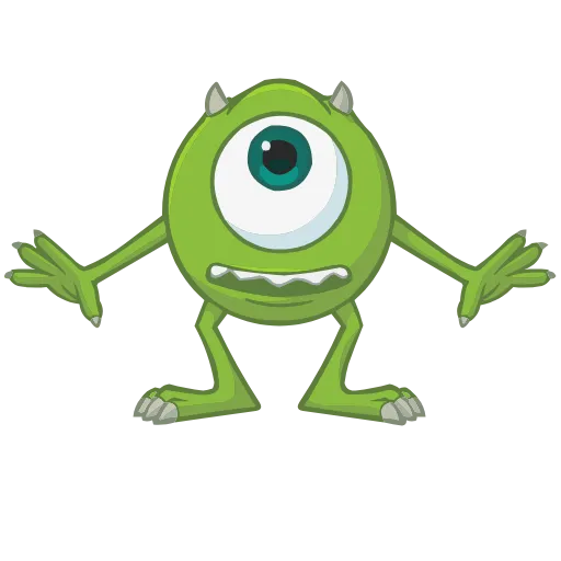 🙄 Эмодзи «Monsters Inc.» для Telegram