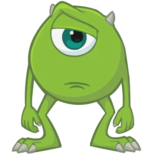 🤨 Эмодзи «Monsters Inc.» для Telegram