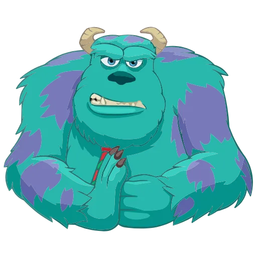 😡 Эмодзи «Monsters Inc.» для Telegram