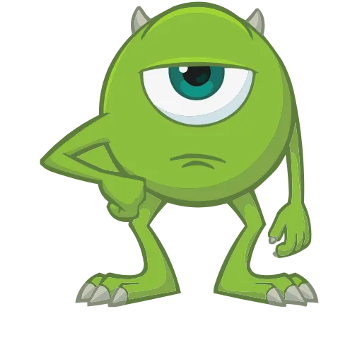 😒 Эмодзи «Monsters Inc.» для Telegram