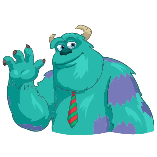 👋 Эмодзи «Monsters Inc.» для Telegram