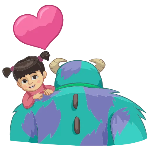 🥰 Эмодзи «Monsters Inc.» для Telegram