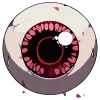 👁 Эмодзи «Monsters Face» для Telegram