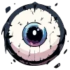👁 Эмодзи «Monsters Face» для Telegram
