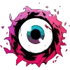 👁 Эмодзи «Monsters Face» для Telegram