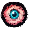 👁 Эмодзи «Monsters Face» для Telegram