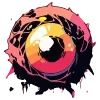 👁 Эмодзи «Monsters Face» для Telegram