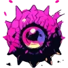 👁 Эмодзи «Monsters Face» для Telegram