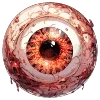 👁 Эмодзи «Monsters Face» для Telegram