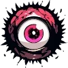 👁 Эмодзи «Monsters Face» для Telegram