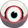 👁 Эмодзи «Monsters Face» для Telegram