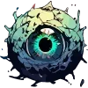 👁 Эмодзи «Monsters Face» для Telegram