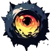 👁 Эмодзи «Monsters Face» для Telegram